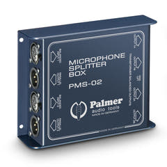 Palmer MS 02 - Mikrofonsplitter med två kanaler