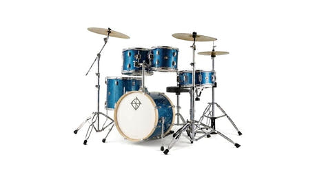 Dixon PODSP518AOBS-EU Spark trumset 18", Ocean Blue Sparkle