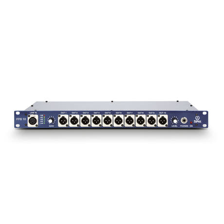 Palmer PB 10 - Tryck-patchbox med 10 kanaler