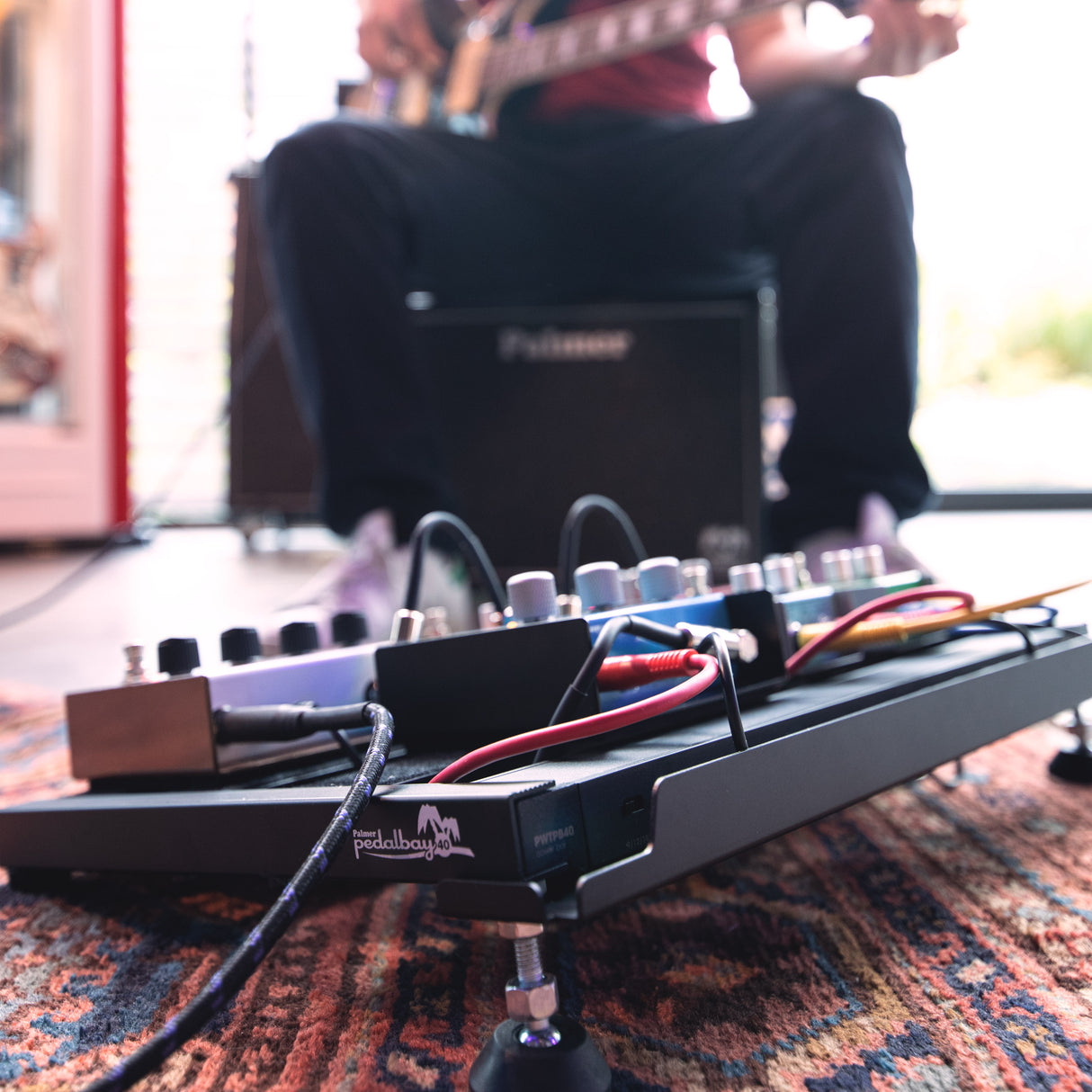 Palmer Pedalbay® 40 PB - Pedalboard inkl. WTPB40-strömbarre