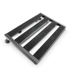 Palmer PEDALBAY® 40 - Lätt pedalboard med variabel konfiguration med skyddande softcase, 45 cm