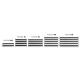 Palmer PEDALBAY® 40 - Lätt pedalboard med variabel konfiguration med skyddande softcase, 45 cm
