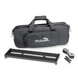 Palmer PEDALBAY® 50 S - Lätt, kompakt pedalboard med skyddande softcase, 50 cm