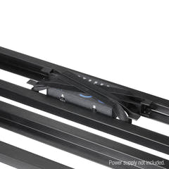 Palmer PEDALBAY® 50 S - Lätt, kompakt pedalboard med skyddande softcase, 50 cm