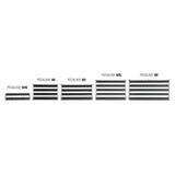 Palmer PEDALBAY® 60 - Lätt, justerbart pedalboard med skyddande softcase, 60 cm