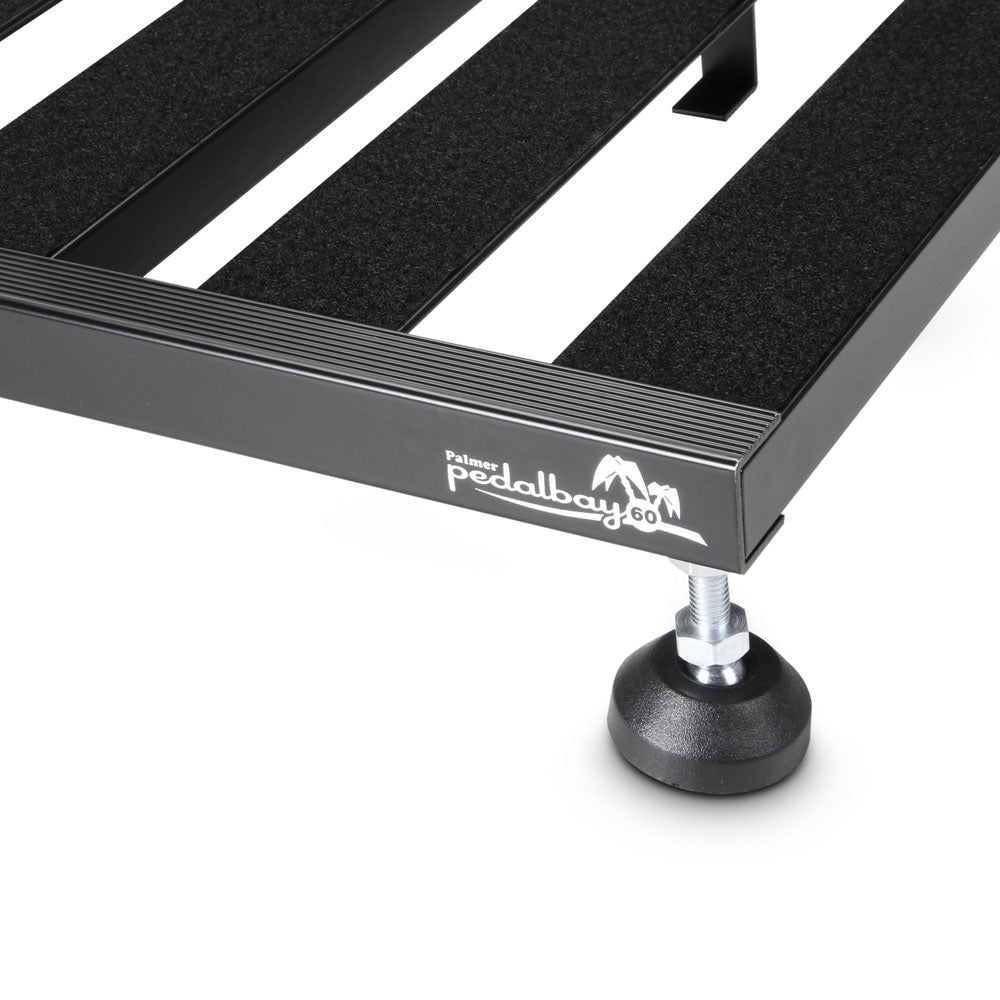 Palmer PEDALBAY® 60 - Lätt, justerbart pedalboard med skyddande softcase, 60 cm