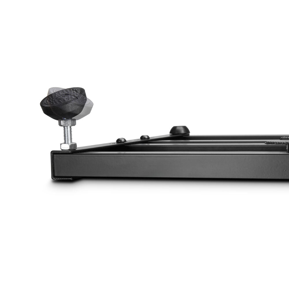 Palmer PEDALBAY® 80 - Lätt, variabelt pedalboard med skyddande softcase, 80 cm