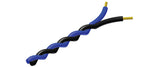 ProCab snoet kabel 2 x 0,5 mm² sort - Blå 100 meter
