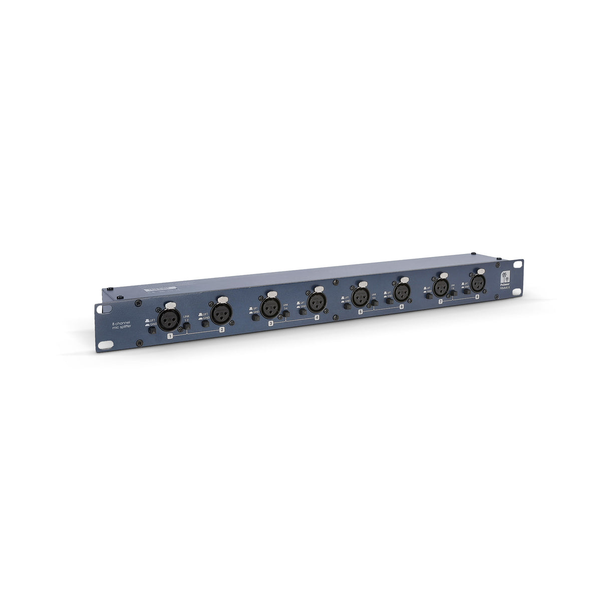Palmer RMMS 8 - 8-kanals mikrofonsplitter