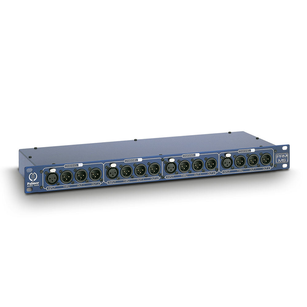 Palmer PRMMS - Mikrofonsplitbox med 4 kanaler