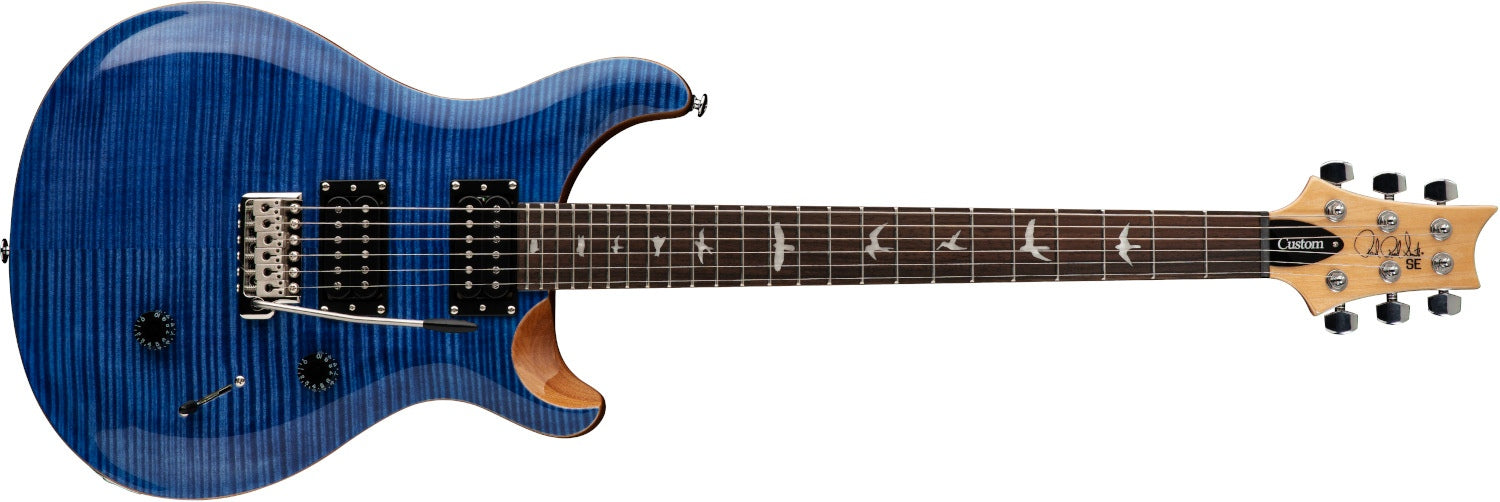 PRS SE Custom 24 elgitarr Faded Blue