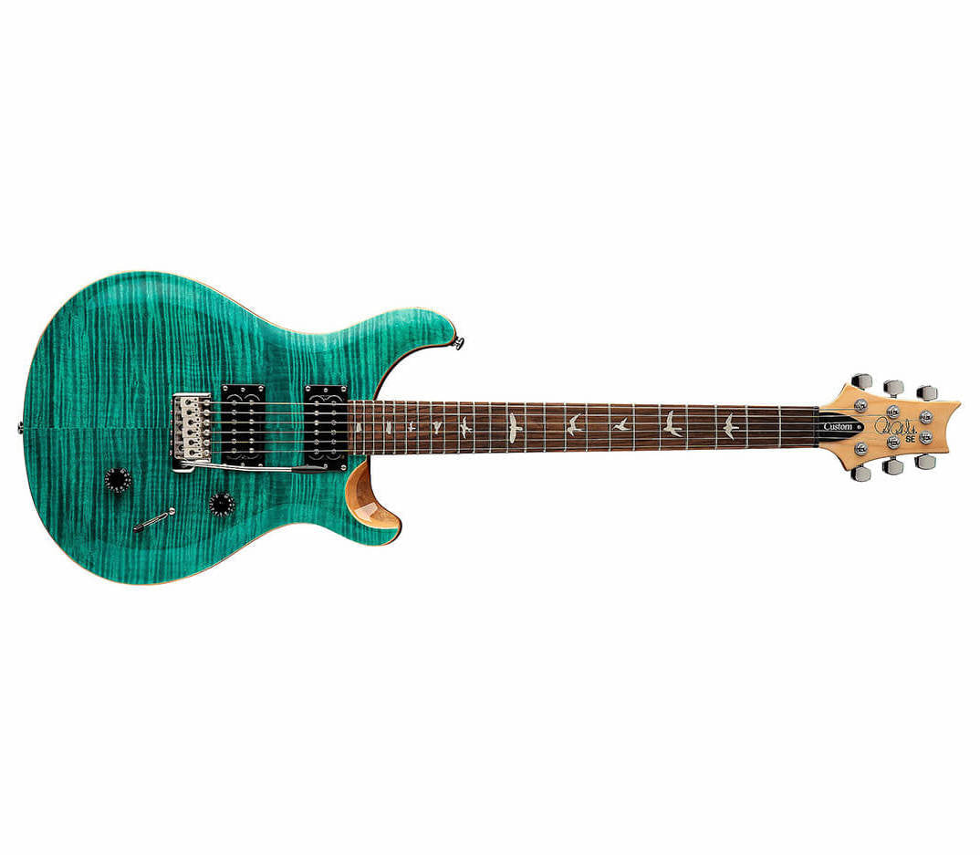 PRS SE Custom 24 elgitarr (turkis)