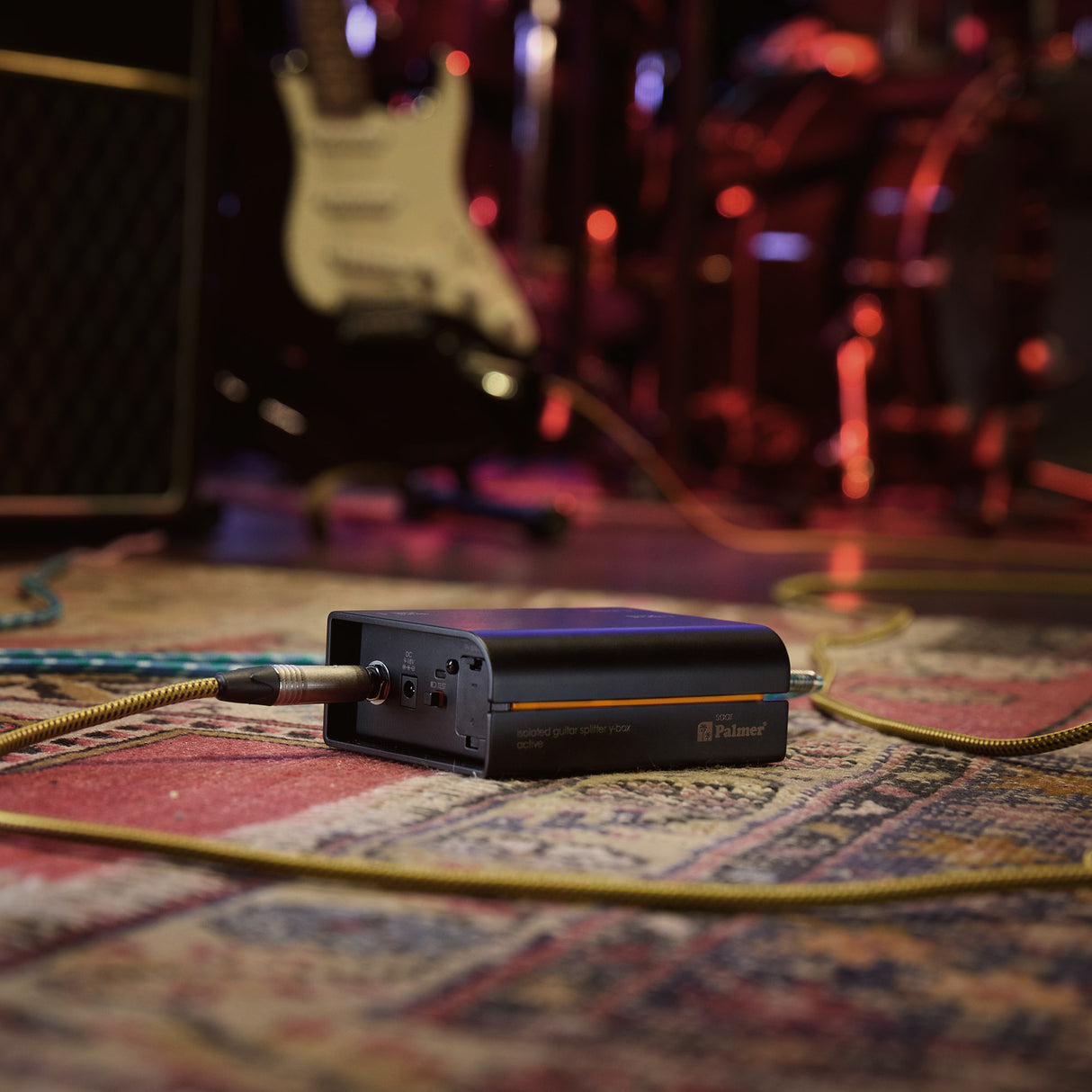 Palmer RIVER saar - Aktiv gitarrsplitter Y-box