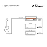 Palmer RIVER saar - Aktiv gitarrsplitter Y-box