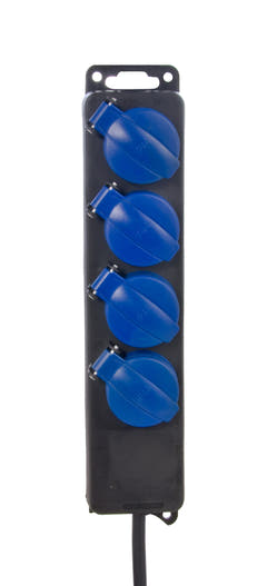 ProCab El skena med 4 uttag IP44, 1,5 m 2,5 mm² kabel