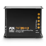 Palmer PWT 05 MK 2 – Universellt 9 V nätaggregat för pedalboard med 5 utgångar