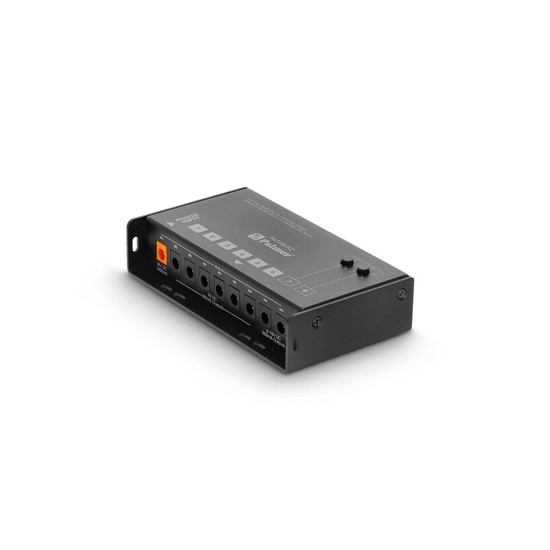 Palmer PWT 08 MK2 - Universellt pedalboard-nätaggregat med 8 utgångar