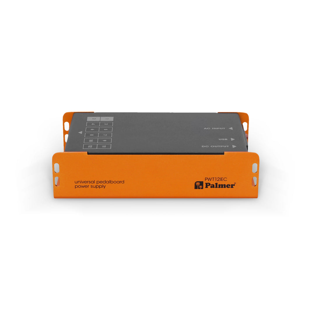 Palmer PWT 12 IEC - Universellt nätaggregat för pedalboard med USB