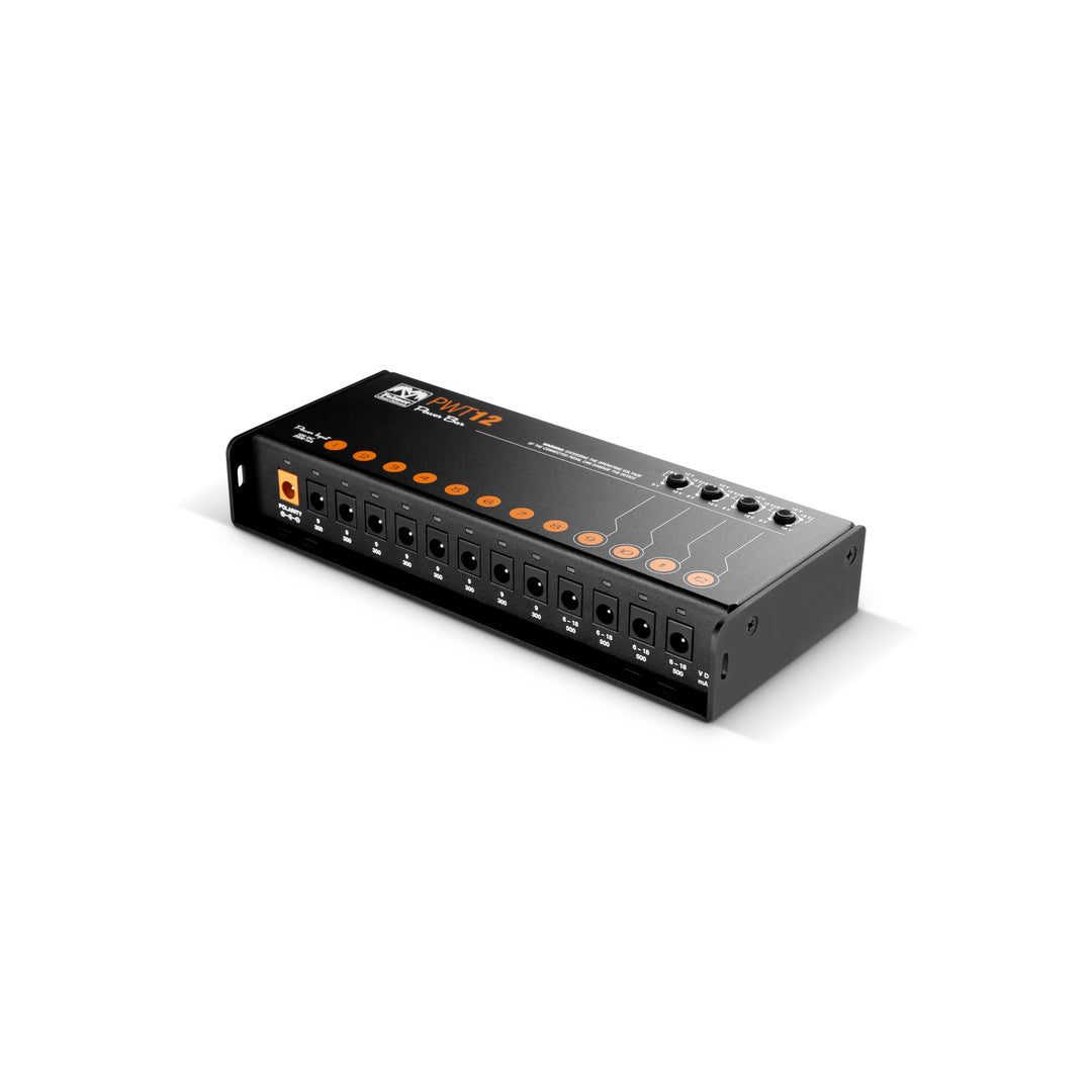 Palmer PWT 12 MK 2 – Universellt nätaggregat för pedalboard med 12 utgångar