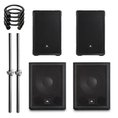 JBL IRX Active PA-högtalarpaket