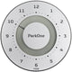 ParkOne2 parkeringsur (silver)