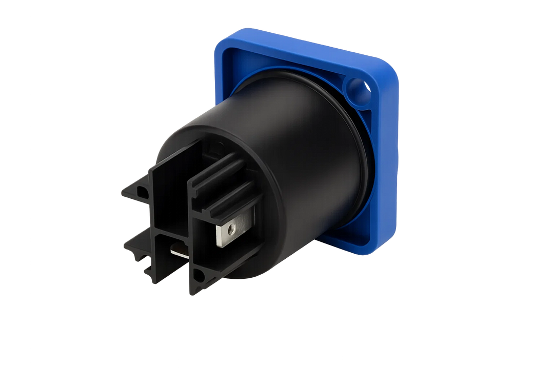 Perfex Powercon Blå Chassi Kontakt
