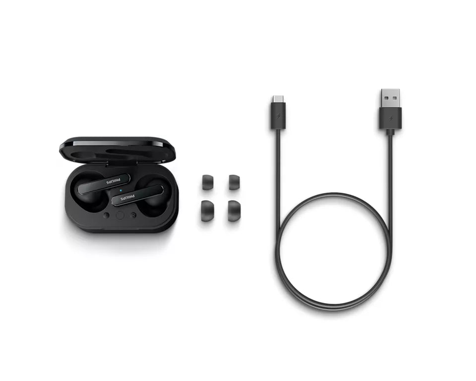 Philips TAT5506BK / 00 True Wireless Headphones (svarta)