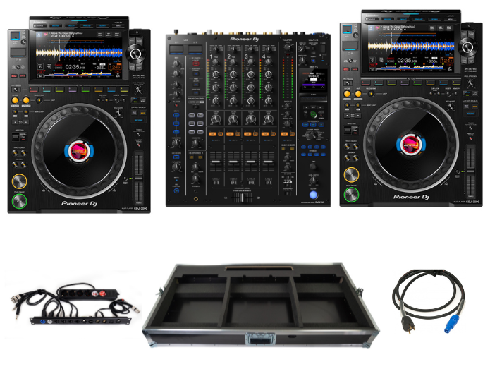 Pioneer DJ CDJ-3000 & DJM-A9-paket