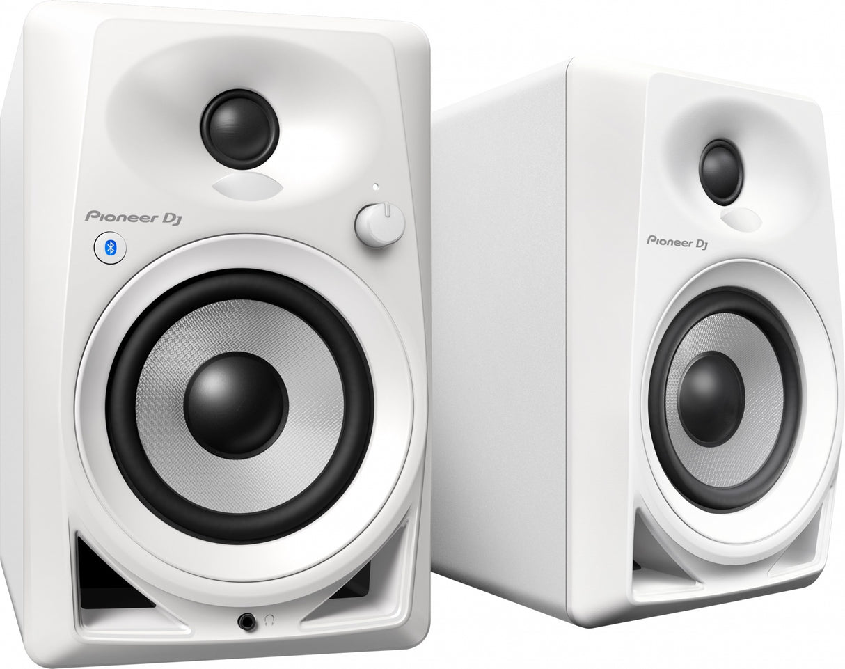 Audio-Technica AT-LP60XBT-WH + Pioneer DM-40BT-W Bluetooth högtalare