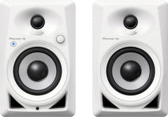 Audio-Technica AT-LP60XBT-WH + Pioneer DM-40BT-W Bluetooth högtalare 
