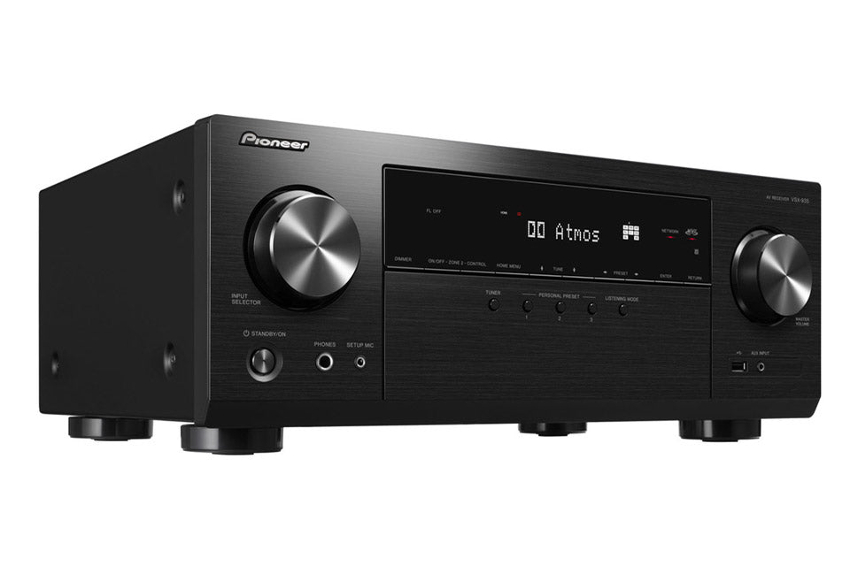 Pioneer VSX-935 7,2-kanals mottagare (svart, 7x165W)