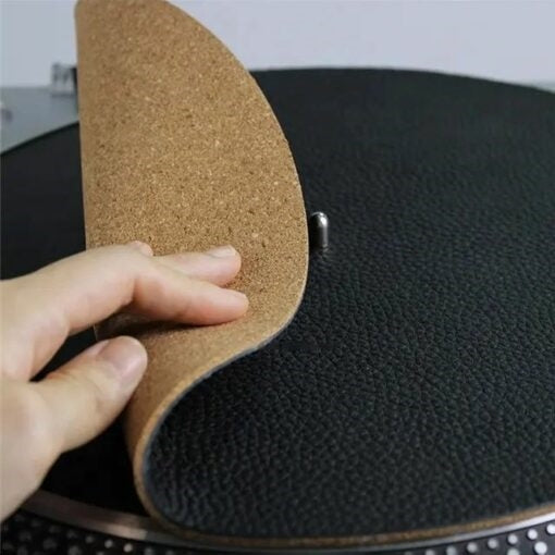 Slipmat - Kork/Läder