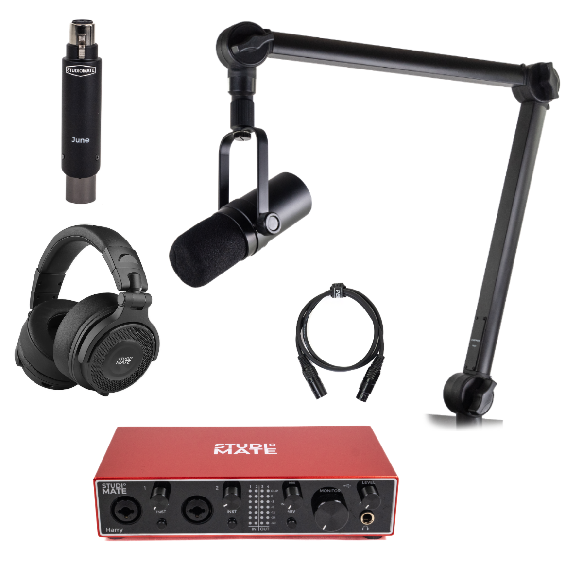 StudioMate M7 Podcast-mikrofon