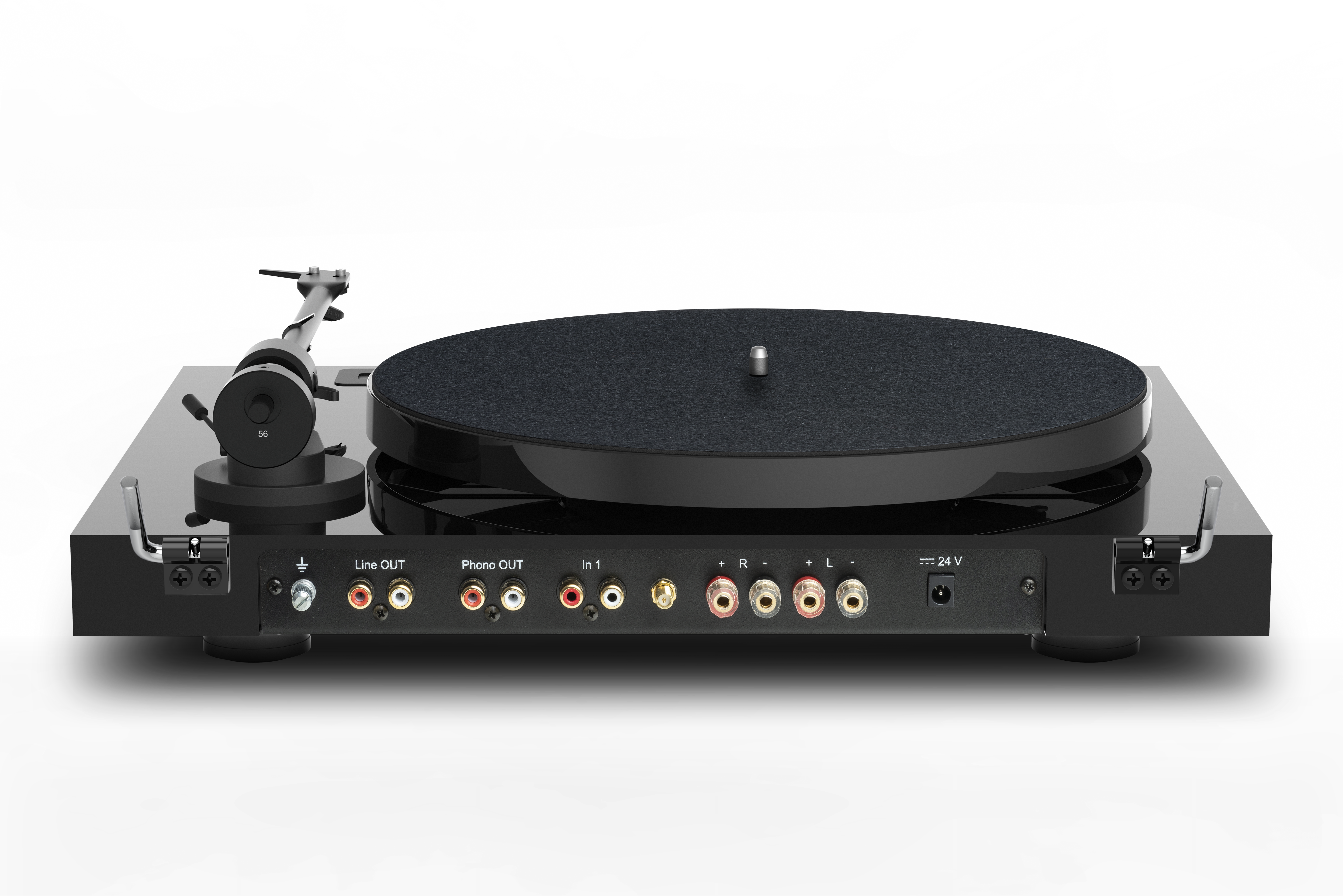 Pro-Ject Jukebox E1 OM5e Piano skivspelare (svart)