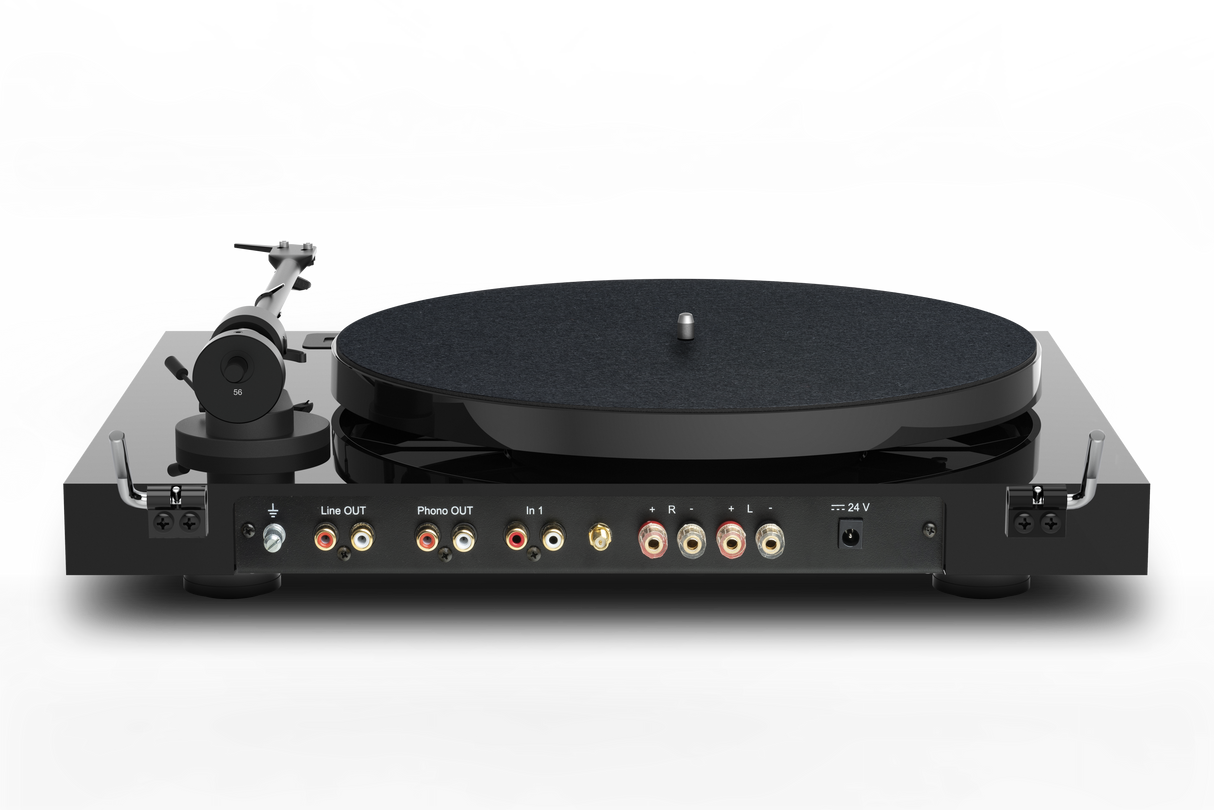 Pro-Ject Jukebox E1 OM5e Piano skivspelare (svart)