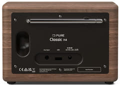 Pure Classic H4 Coffee Black/Walnut