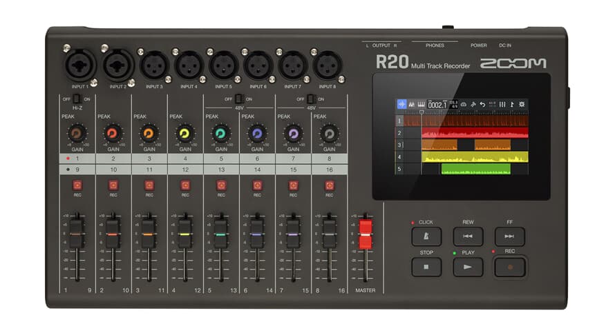 Zoom R20-inspelare