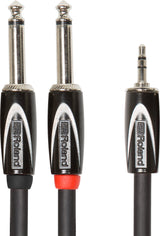 Roland Adapter Kable 3,5mm Jack Stereo för 2 x 6.3 mm Jack mono