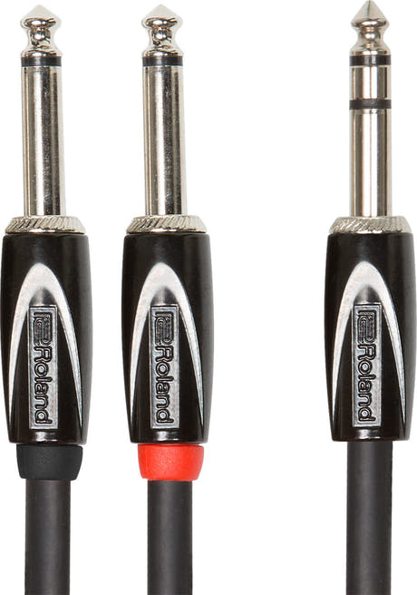 Roland Y-delad kabel Stereo till 2x Mono Jack (3m)