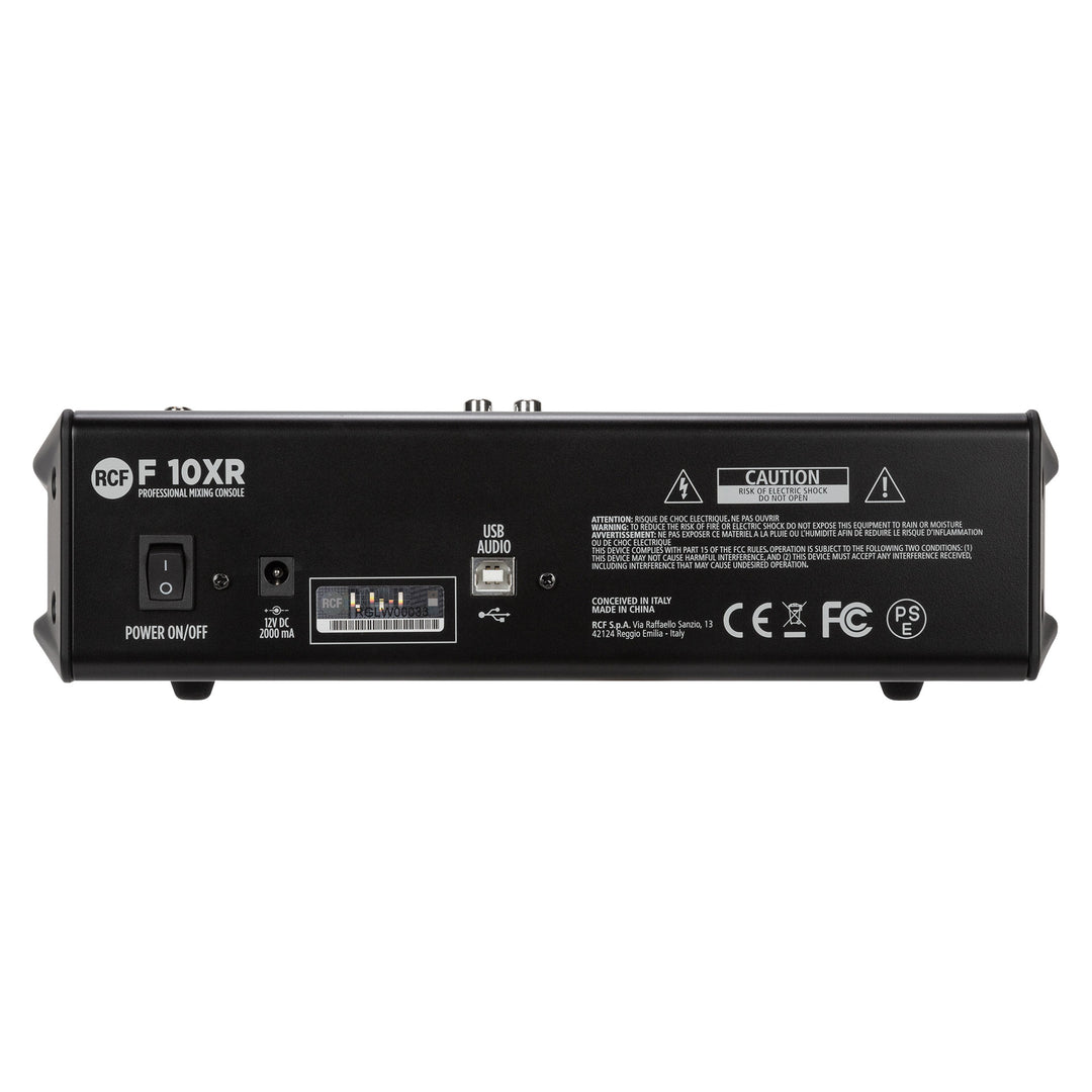 RCF F 10XR Live mixer, DSP och USB