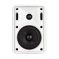 RCF vägghögtalare 2-vägs 4" set (2 st) 40W 100 V IP55, Hvid