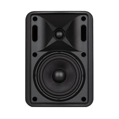 RCF vägghögtalare 2-vägs 4" set (2 st) 40W 8 Ohm IP55, Sort