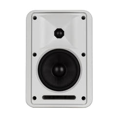 RCF vägghögtalare 2-vägs 5" set (2 st) 60W 100 V IP55, Hvid
