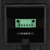 RCF væghøjttaler 2-vejs 5" sæt (2 styk) 60W 100 V IP55, Sort
