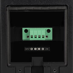 RCF vägghögtalare 2-vägs 5" set (2 st) 60W 8 Ohm IP55, Svart