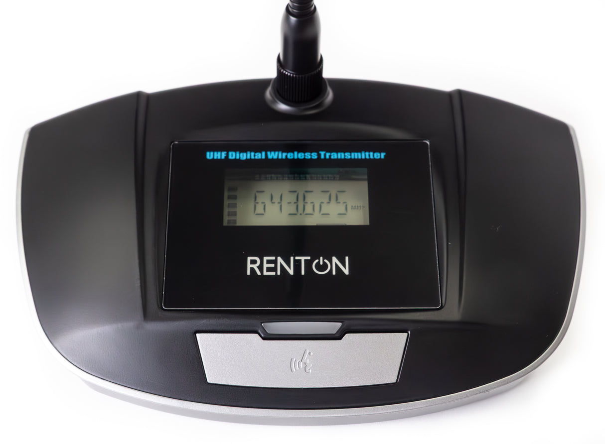 Renton Pro Trådlöst Konferensmikrofonsystem (4 kanaler)