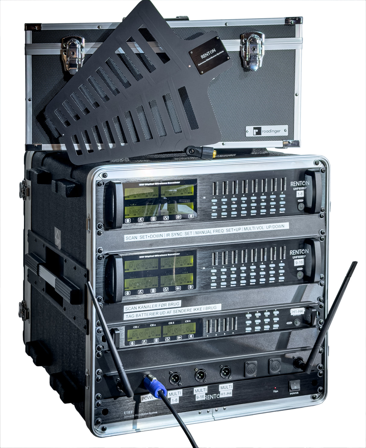 Renton Rack Trådlöst System (16 Headset)