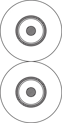 ProCab REF stereo line signalkabel obalanserad 4 x 8 mm 100 m