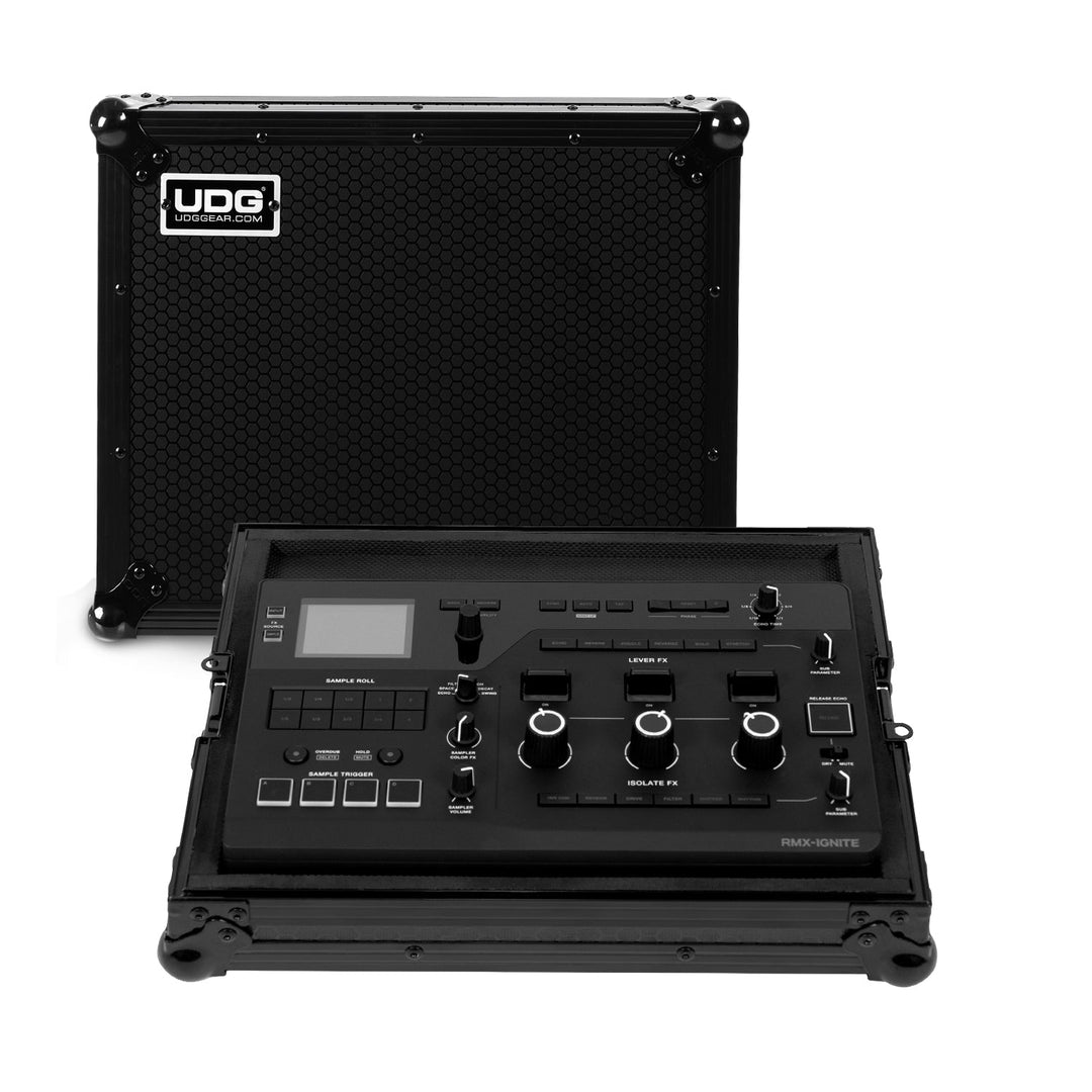 UDG Ultimate Flight case AlphaTheta RMX-Ignite Svart