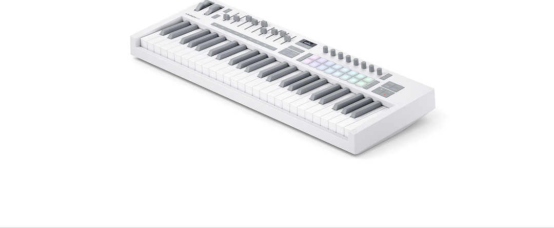 Novation Launchkey 49 MK4 MIDI-Tangentbord (Vit)